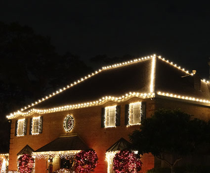 Christmas Light Installation